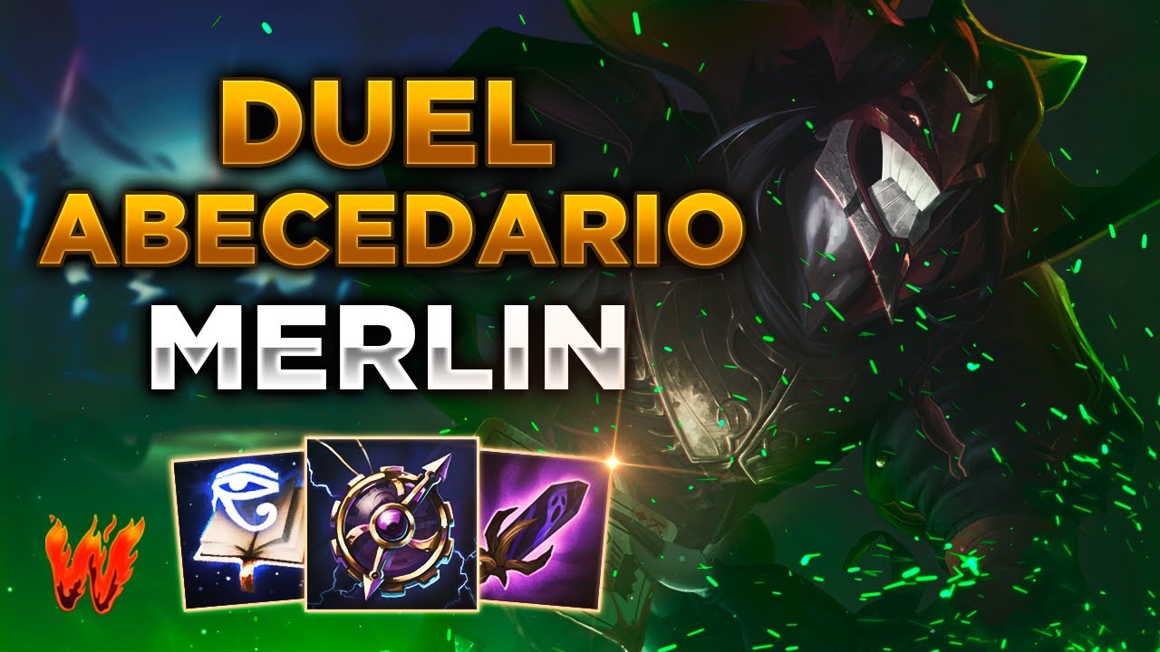 MERLIN, NO SE PUEDE GANAR EL LATE... - Warchi - Smite Master Duel Abecedario S11