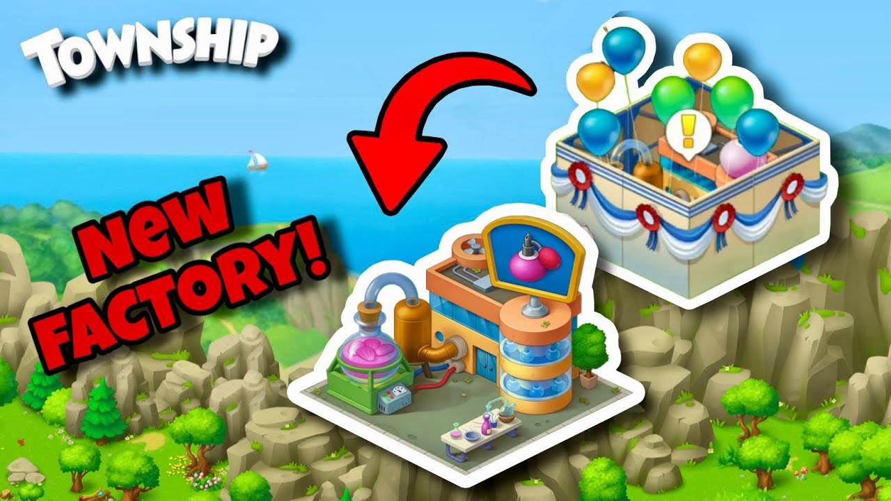 New Factory Undocked! Perfume Factory in Township 🏭 | Gameplay