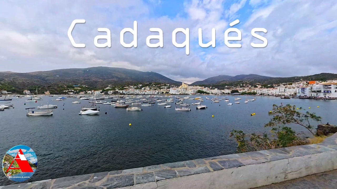 CADAQU&Eacute;S, SPAIN: Coastal Tour by Tourist Train! 🚂 Salvador Dal&iacute;'s Village in 4K | Costa Brava Gem