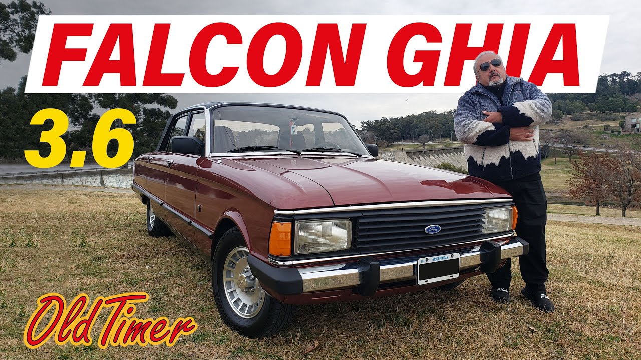 EL CLÁSICO ARGENTINO - Repaso Ford Falcon Ghia 1983 Color Rojo Tiziano Motor 221 3600cc - Oldtimer