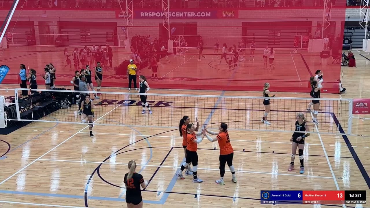 2026 Lone Star Classic 18s | Fri 1-23 | Match 1 | McAllen Fierce 18-1 | Set 1