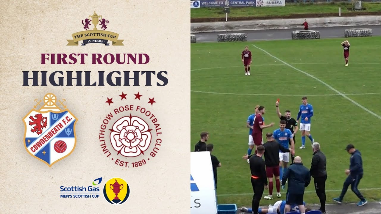 Cowdenbeath 2-1 Linlithgow Rose | Scottish Gas Scottish Cup First Round Highlights