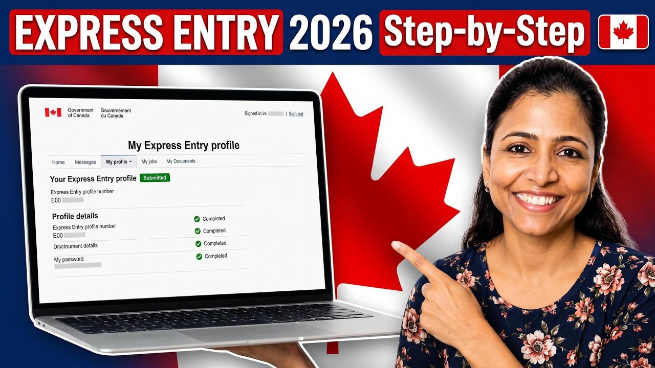 How I Created My Express Entry Profile (Full Walkthrough 2026)