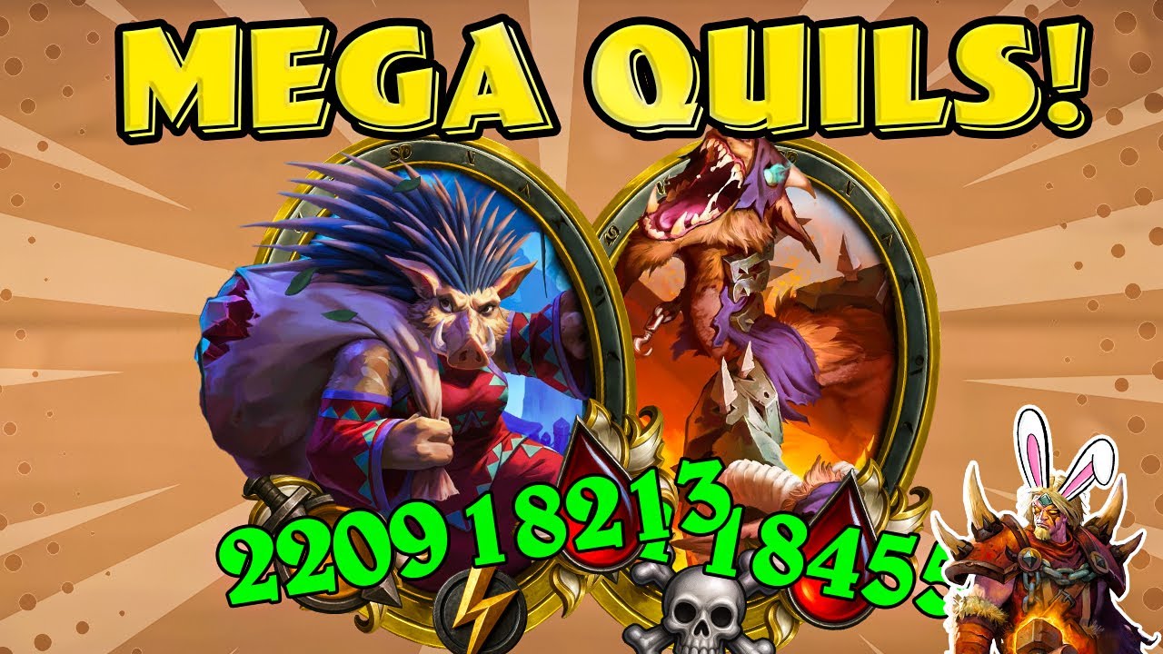 GREEDY and OP Quilboar Comp! | Hearthstone Battlegrounds