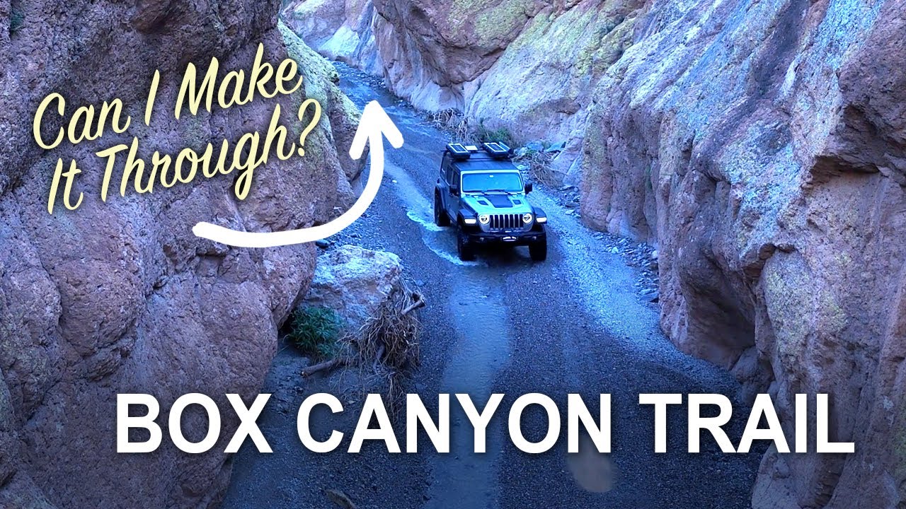 Исследование трассы Box Canyon Trail | Эпическое внедорожное приключение в пустыне
