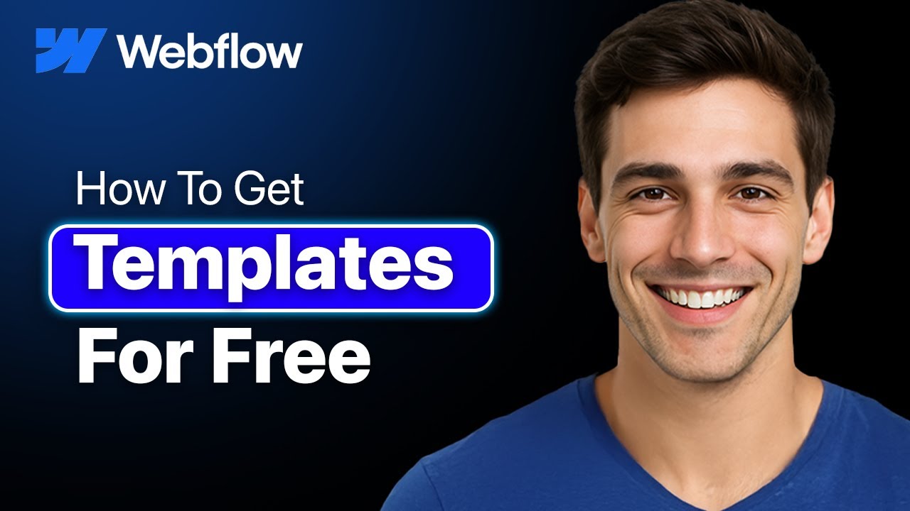 How To Get Webflow Templates For Completely Free (2025 Guide)