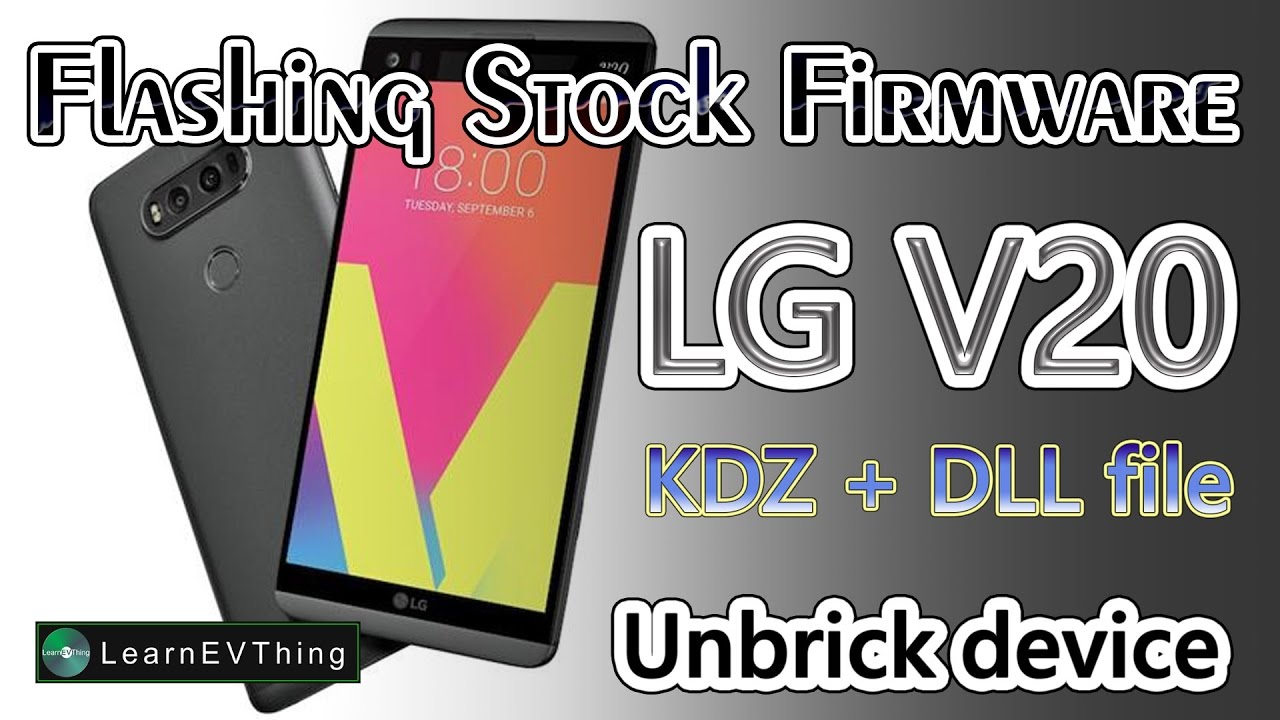 Flash Stock ROM for LG V20 - Unbrick device