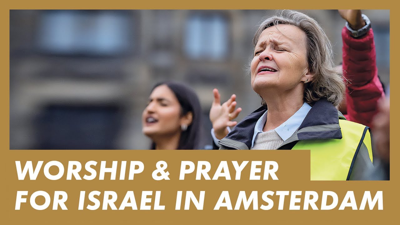 LIVE Presence Worship on the Streets in The Netherlands · PRAYER FOR ISRAEL · Amsterdam