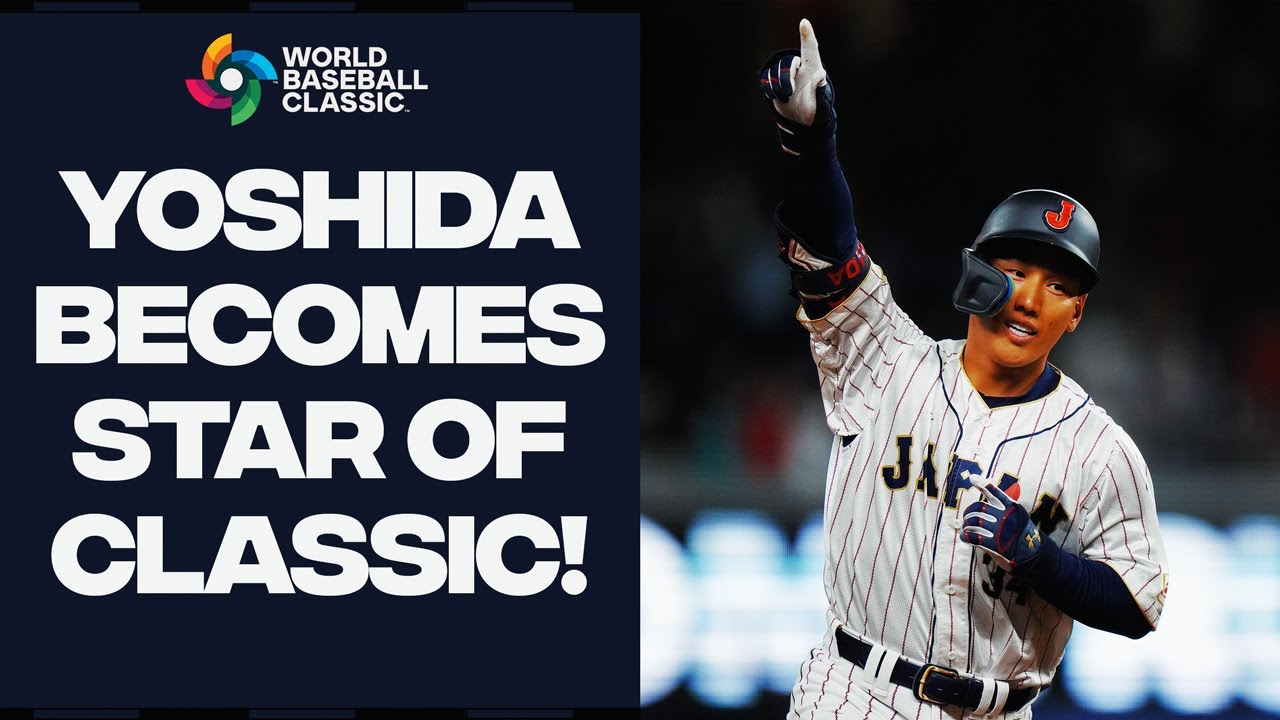 Masataka Yoshida has INCREDIBLE World Baseball Classic! So MANY CLUTCH moments from Team Japan STAR!