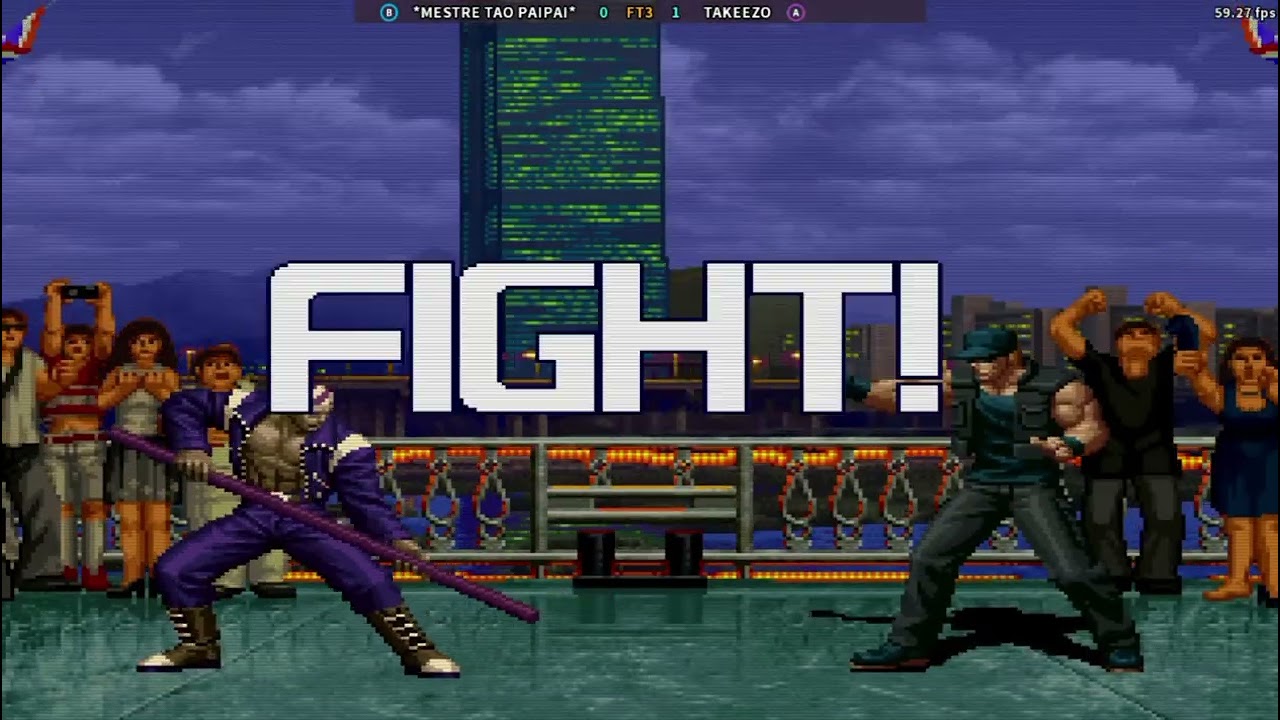 Joga bonito del kof brasileño  el Ronaldinho del kof #kof 