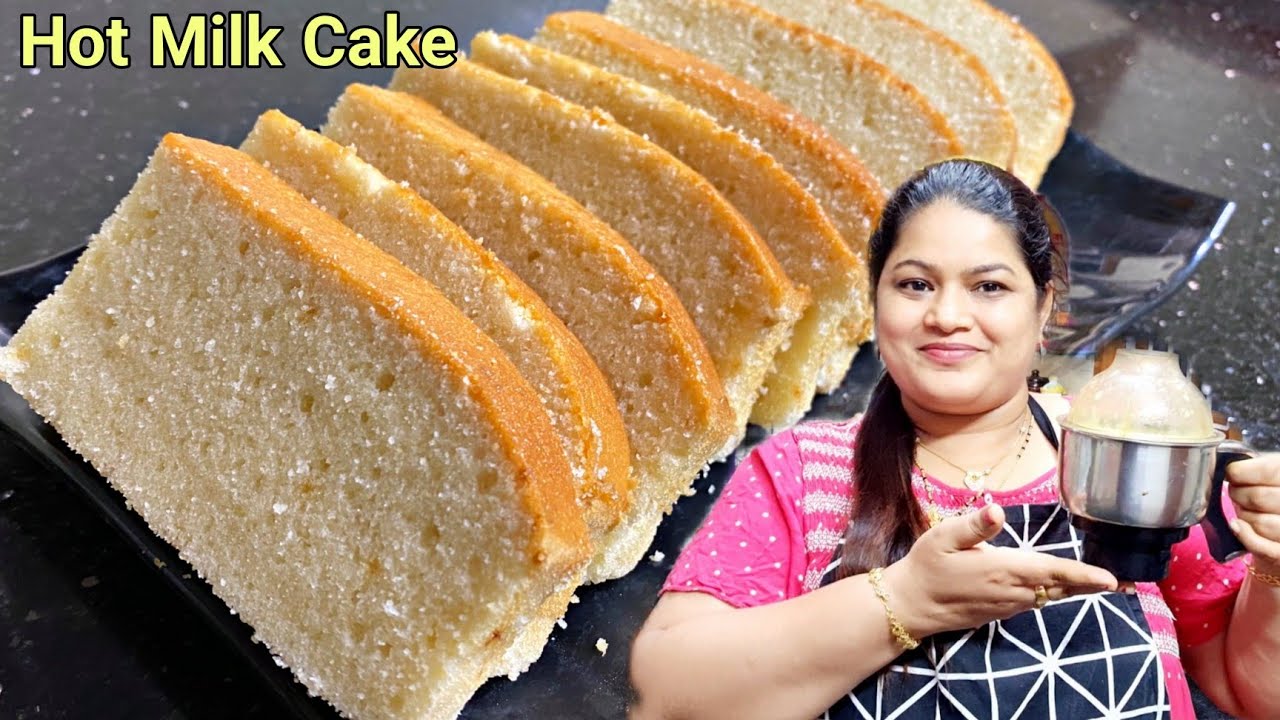 🍰ಮಿಲ್ಕ್ ಕೇಕ್ ಮಾಡಿ ಮಿಕ್ಸಿ ಯಲ್ಲಿ, ತುಂಬಾ ತುಂಬಾ ಸುಲಭ |ಫೈಲ್ ಆಗುವ ಚಾನ್ಸ್ ಇಲ್ಲ |Perfect Hot Milk Cake|