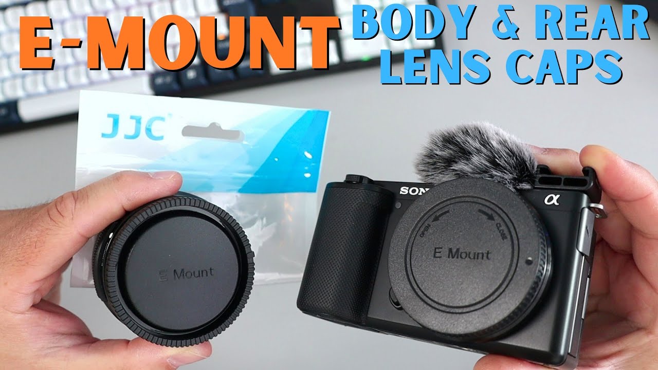 JJC E-Mount Body & Rear Lens Cap Kit for Sony Cameras - A Closer Look!