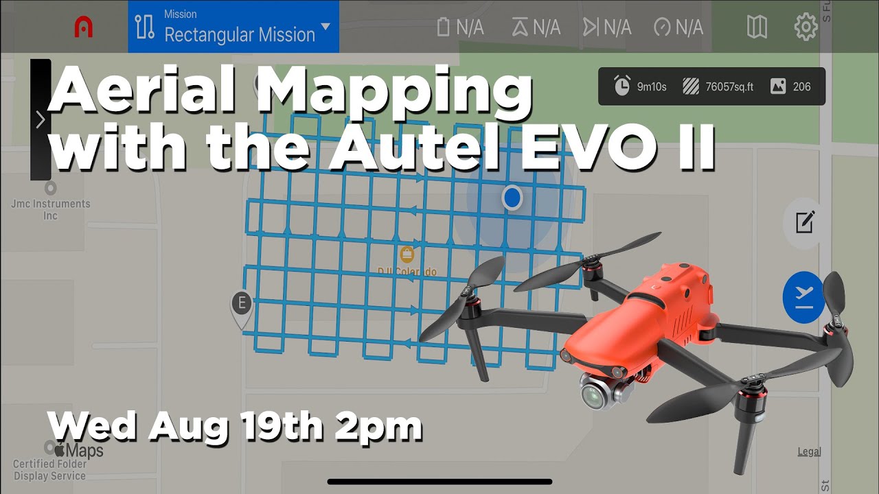 Aerial Mapping with the Autel EVO II