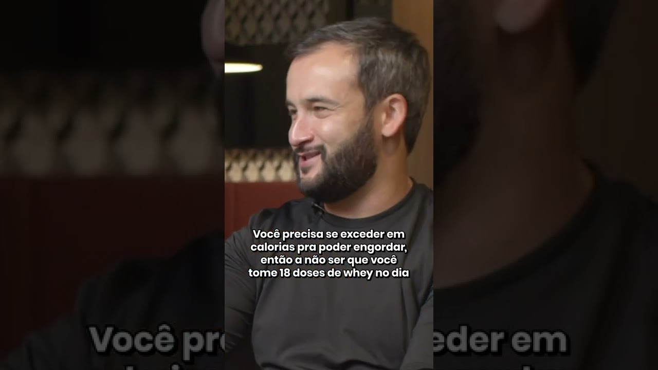 WHEY: engorda ou n&atilde;o?