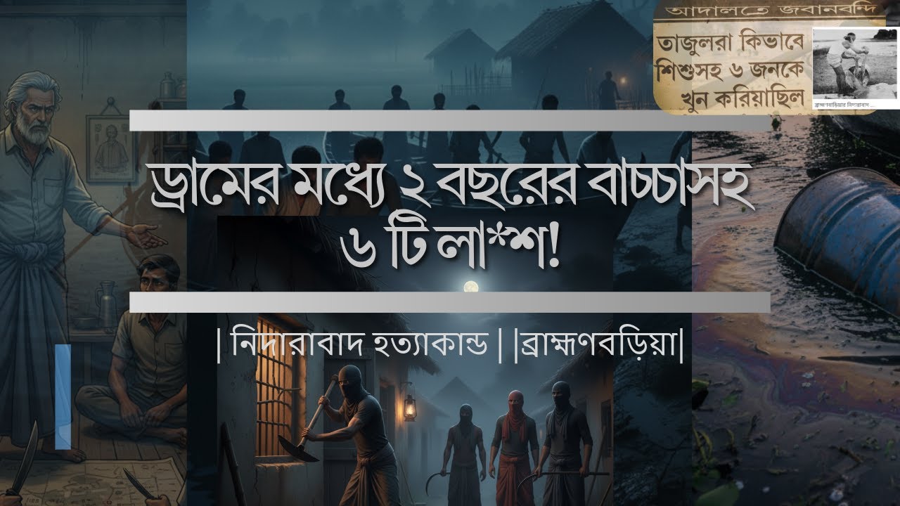 নিদারাবাদ ট্র্যাজেডি!  ব্রাহ্মণবড়িয়া |  Bangla Documentary | Crime Story