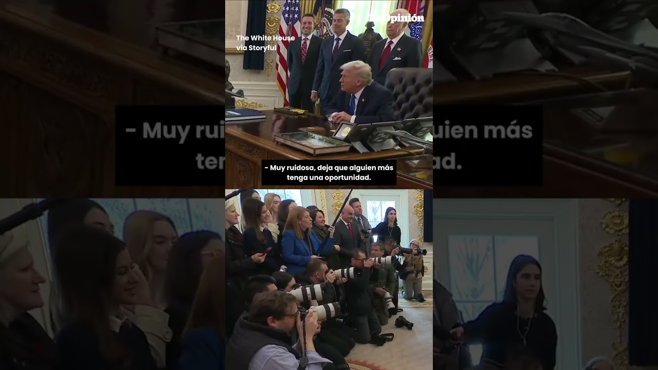 Trump arremeti&oacute; contra una periodista de ABC News y no respondi&oacute; sus preguntas / La Opini&oacute;n