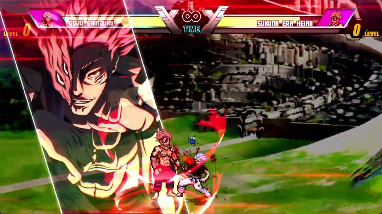 Satoru Gojo vs Sukuna JUMP FORCE MUGEN