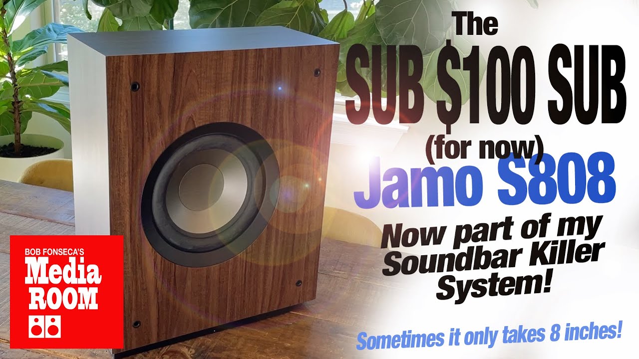 Review! JAMO S808 SUB $100 SUB!  Right Now!