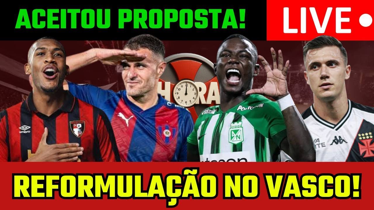 PROPOSTA ACEITA! ADEUS! UM NOVO VASCO! REFORMULA&Ccedil;&Atilde;O!
