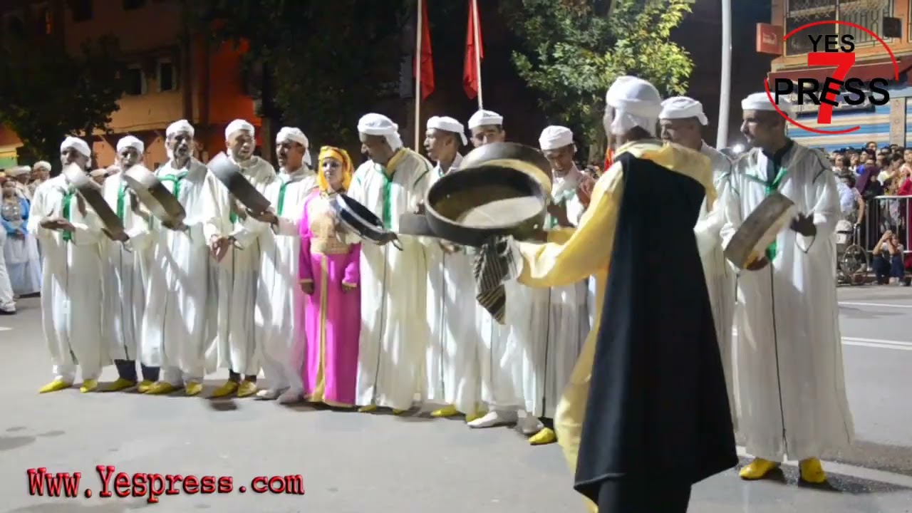 أزيلال : لوحات فلكلورية رائعة من مهرجان 
