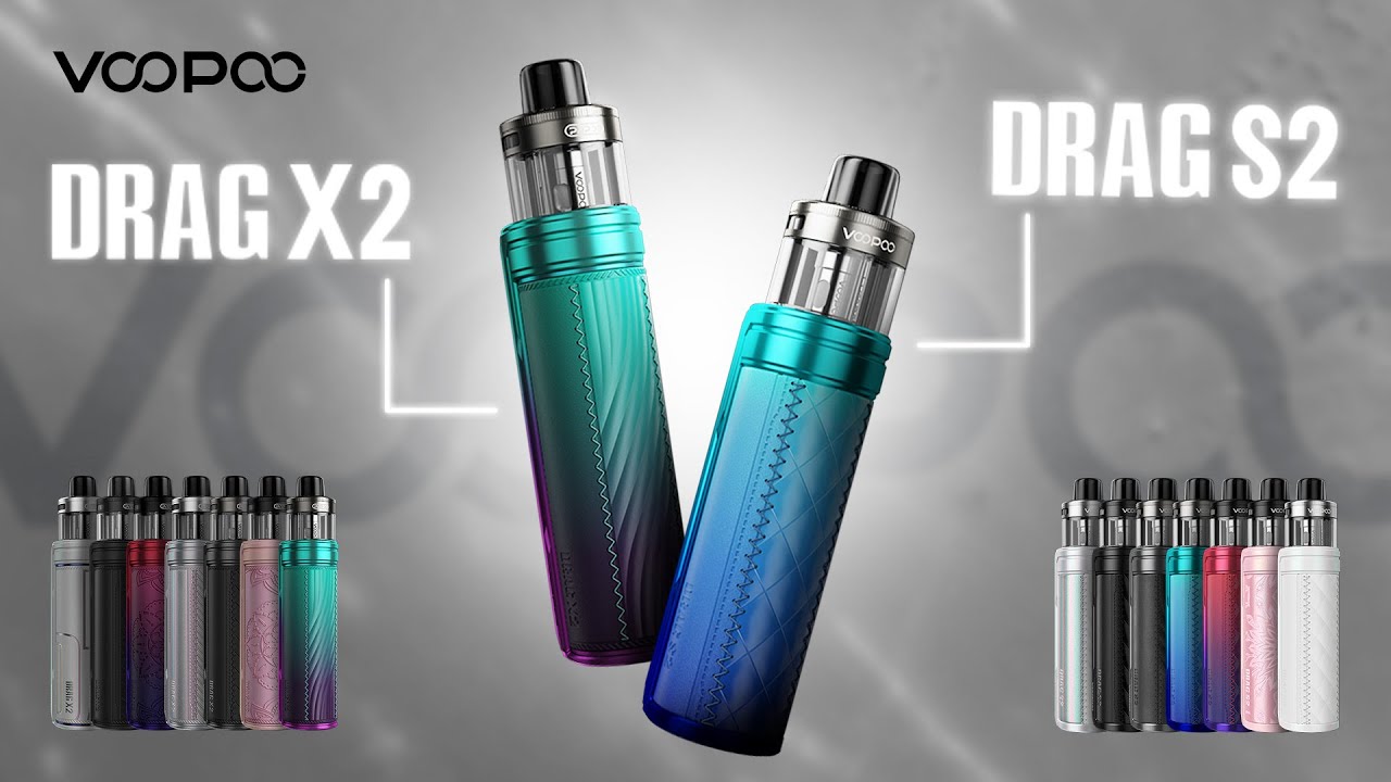 Voopoo Drag X2 et Drag S2 - Revue