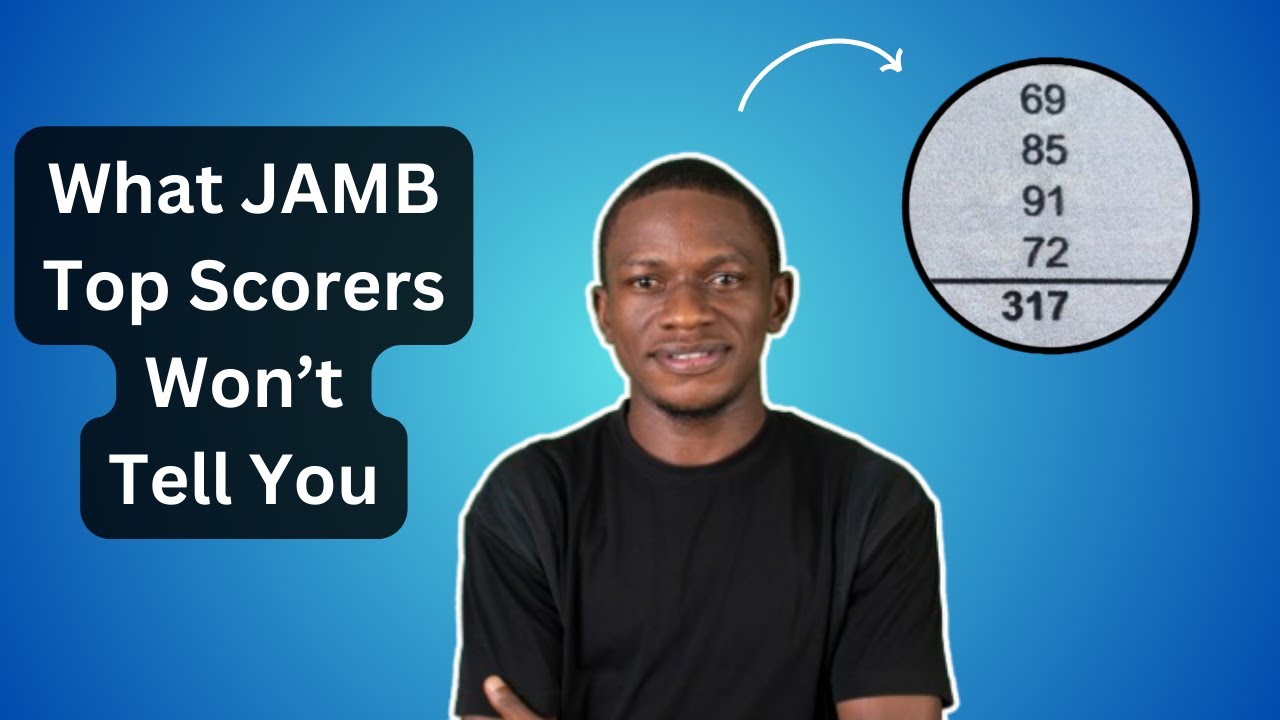 Secret JAMB Tips: How I Scored 317/400 || No One Told Me These