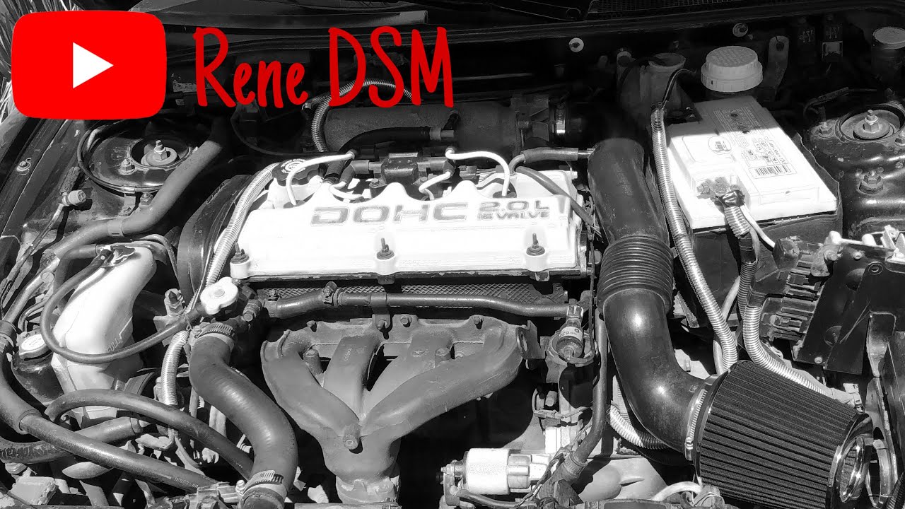 Pintando tapa de motor! | Eclipse 2G | Rene DSM