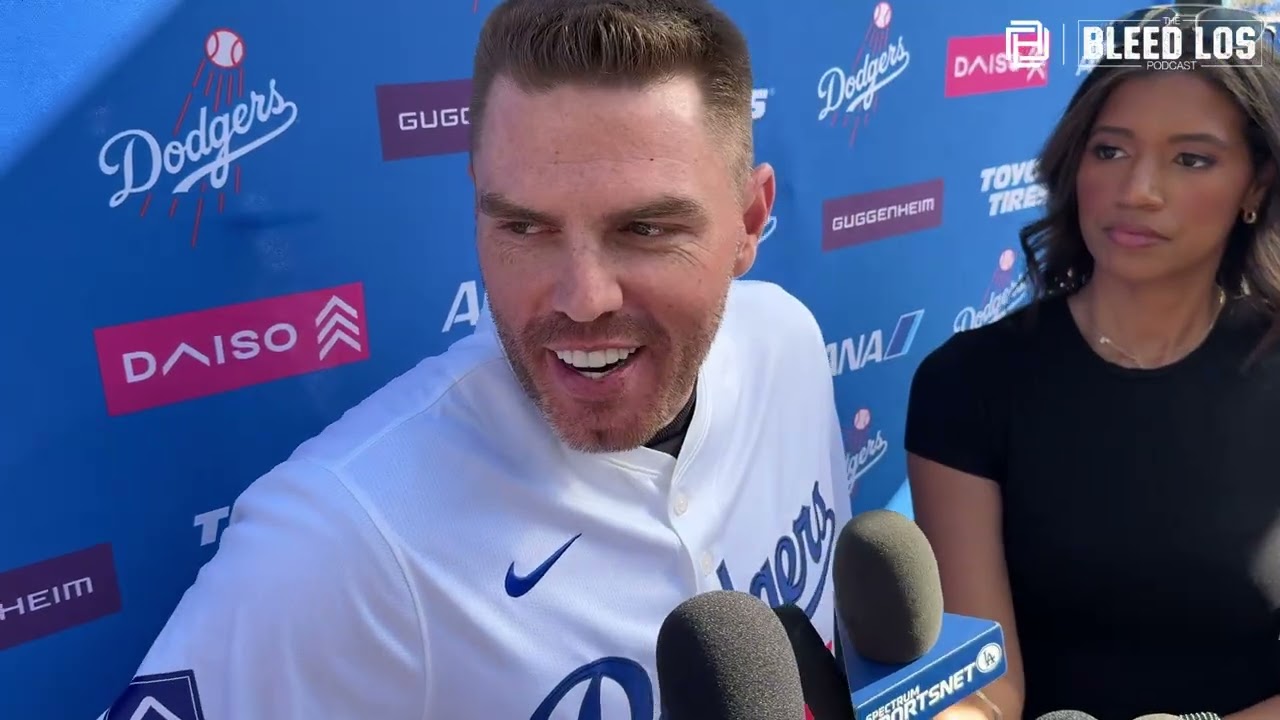 Dodger Fest: Freddie Freeman on newest Dodger additions and ready for 2026