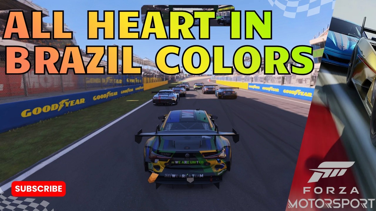 Running Brazil Colors - Forza Motorsport