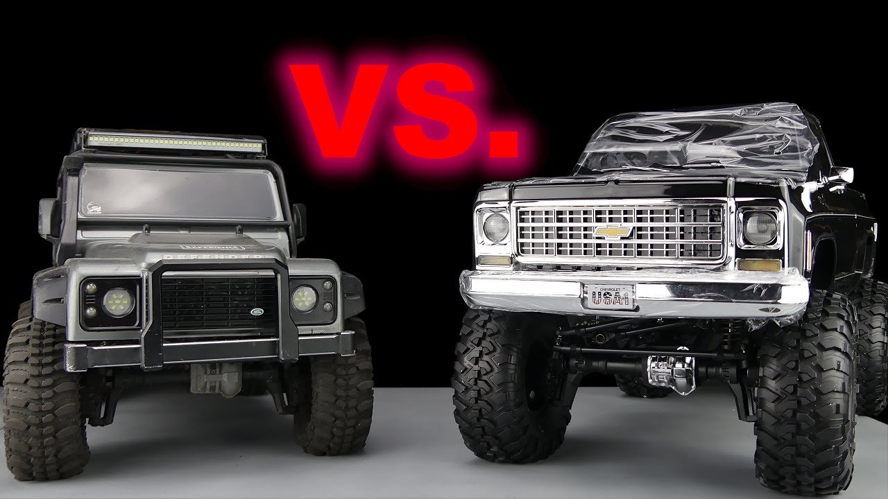 TRAXXAS TRX4 High Trail Edition vs. TRX4 Defender - Eine Gegenüberstellung!