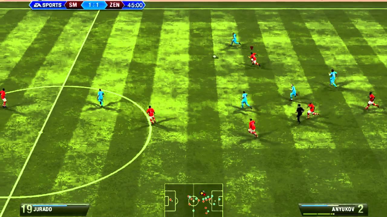 FIFA 13 СПАРТАК - ЗЕНИТ (уровень легендарный)