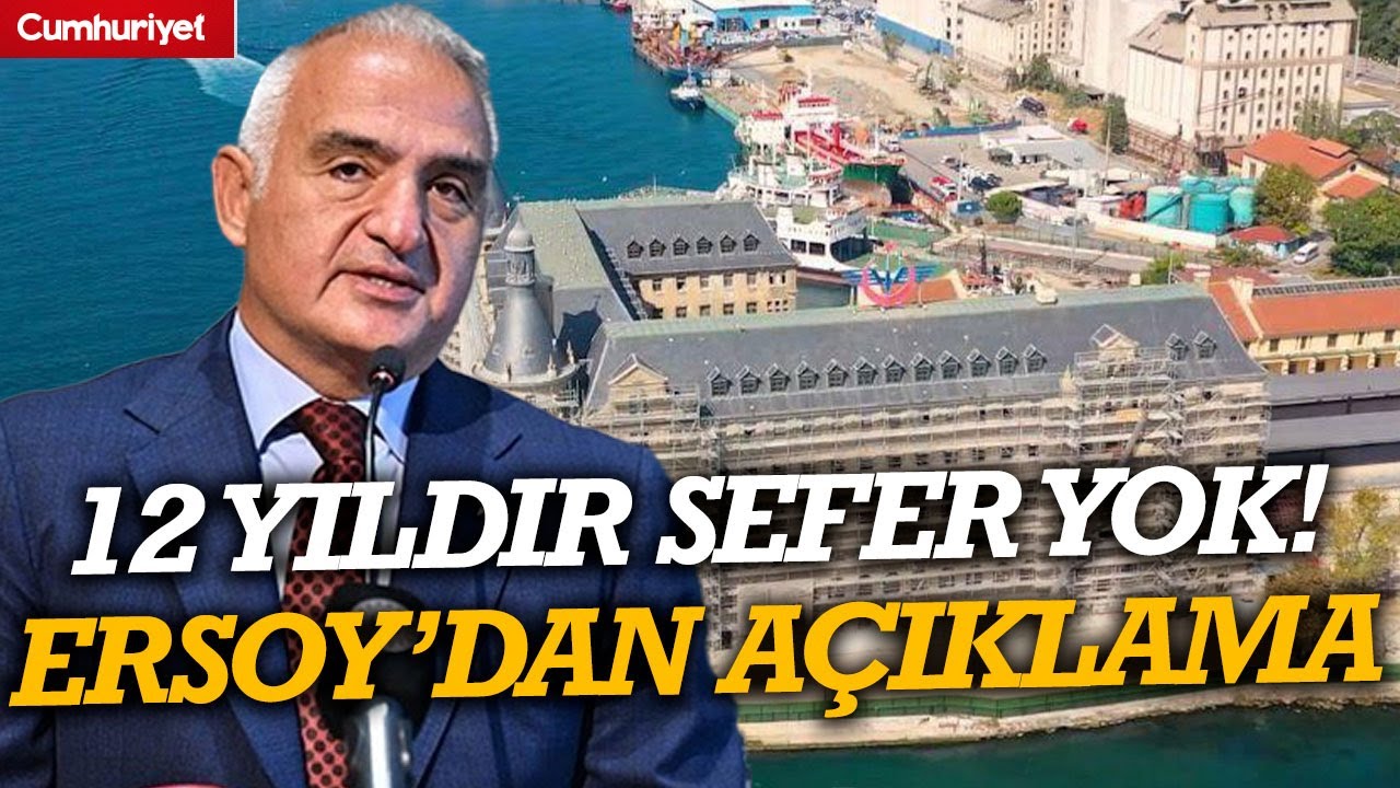 12 yıldır sefer yok! Bakan Ersoy'dan 'Haydarpaşa' a&ccedil;ıklaması