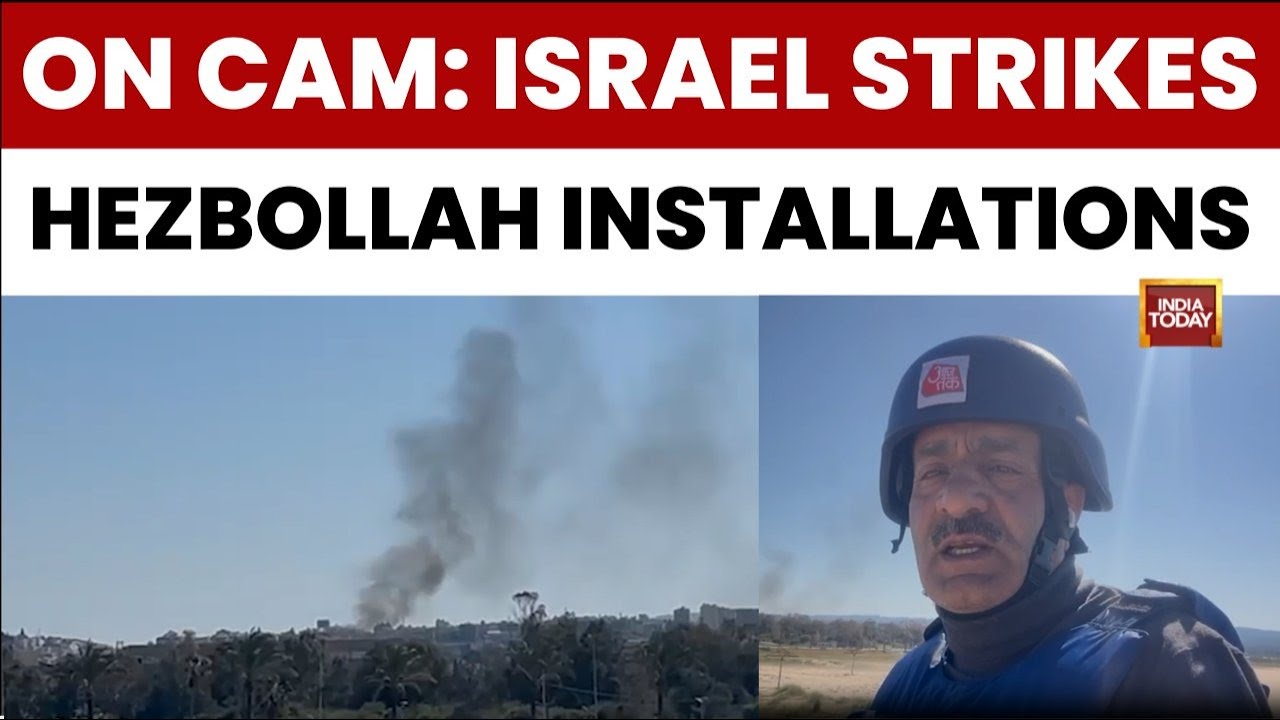 Lebanon Under Attack: Israel Strikes Alleged Hezbollah Financial Centre in Tyre on Cam | World News