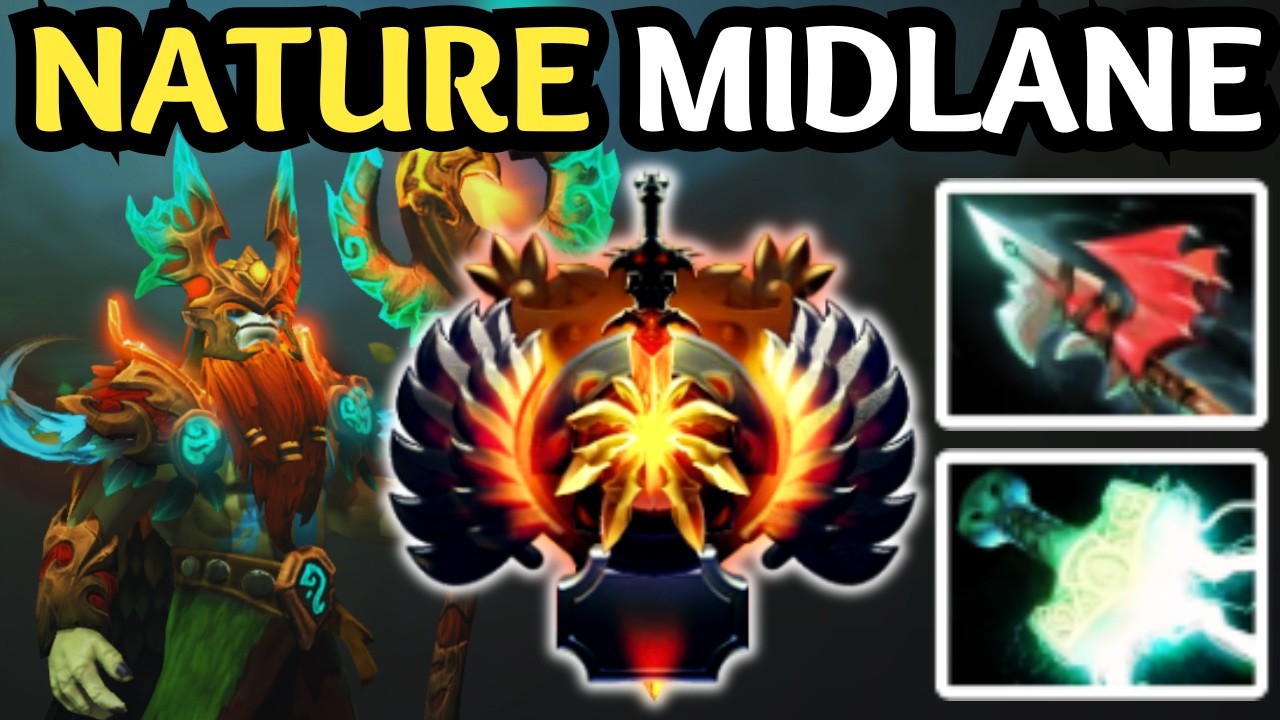 🔥 NATURE’S PROPHET MID — TELEPORT 😈 EVERYWHERE = DEAD 😈 | DOTA 2 🔥