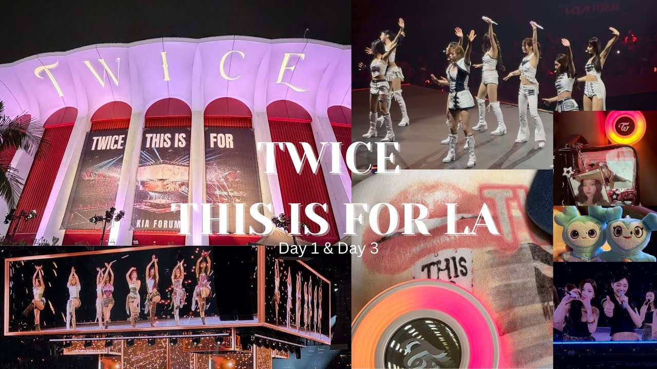 Twice This is For Concert Vlog, LA Days 1 & 3 ;)