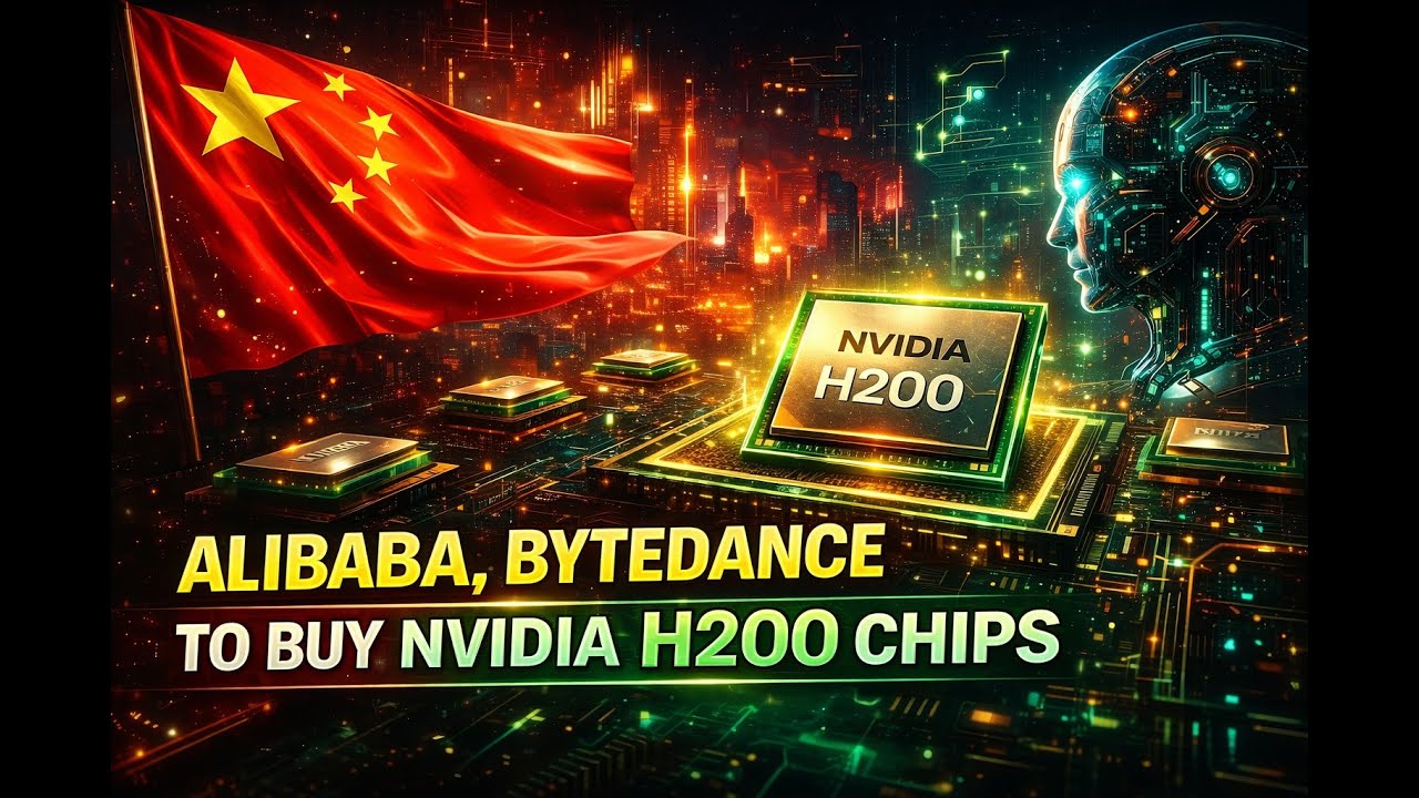China AI News: Alibaba, ByteDance to Buy Nvidia H200 Chips | News9