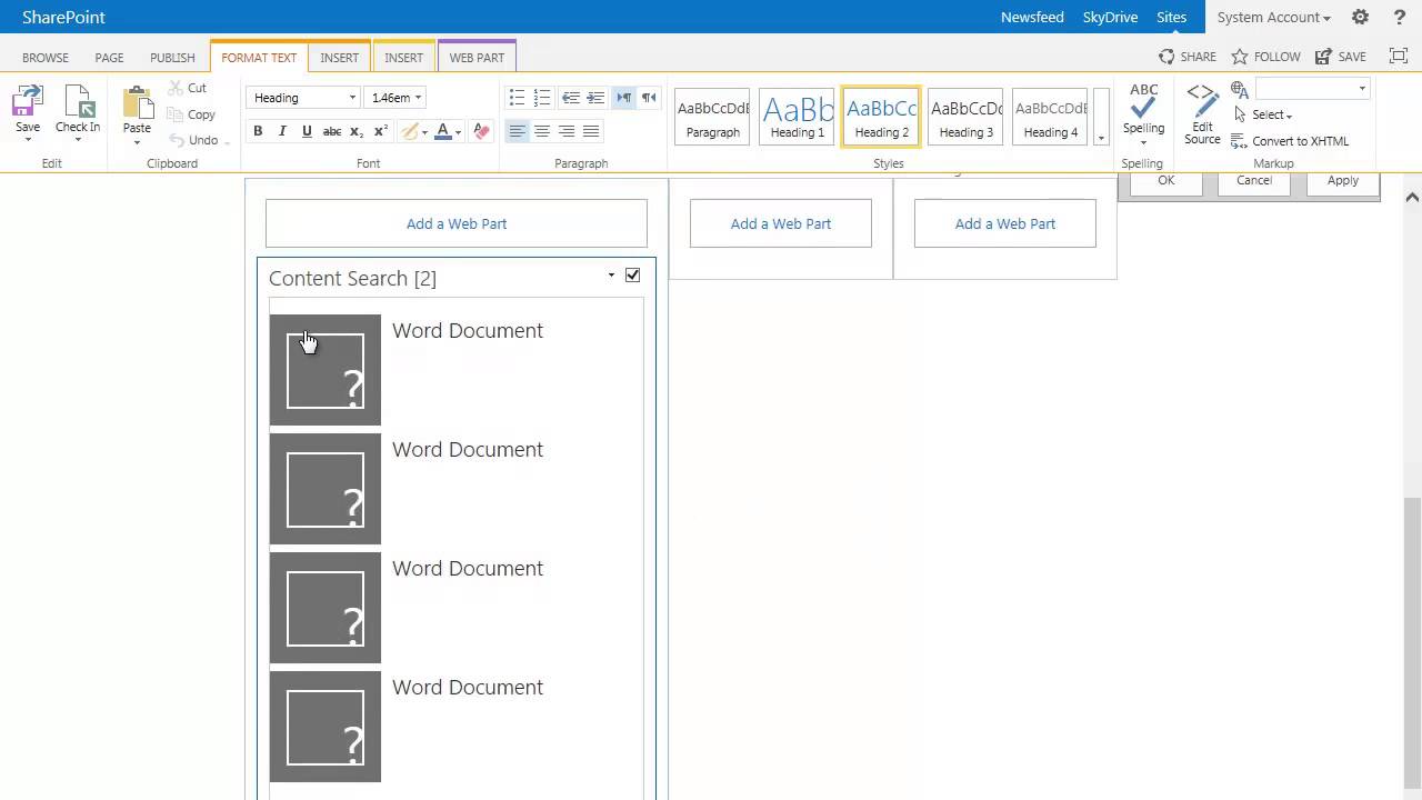SharePoint 2013 Display Templates