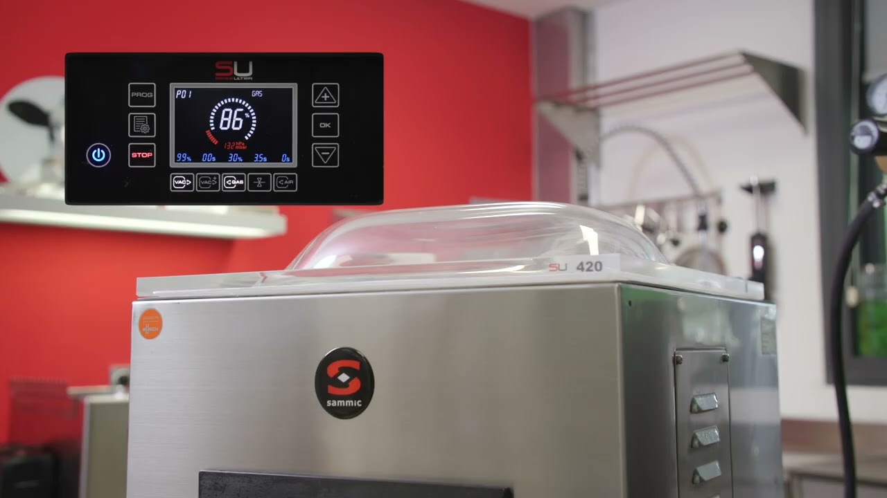 SU vac pack – Gas option, modified atmosphere packaging