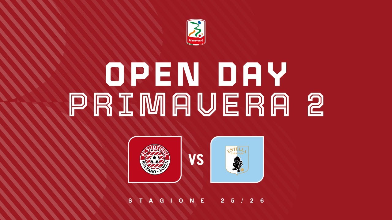 OPEN DAY PRIMAVERA 2 | S&Uuml;DTIROL - VIRTUS ENTELLA