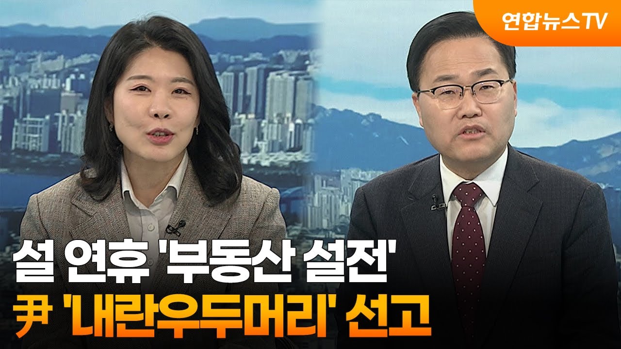 [뉴스포커스] 설 연휴 '부동산 설전'…尹 ‘내란우두머리’ 선고 / 연합뉴스TV (YonhapnewsTV)