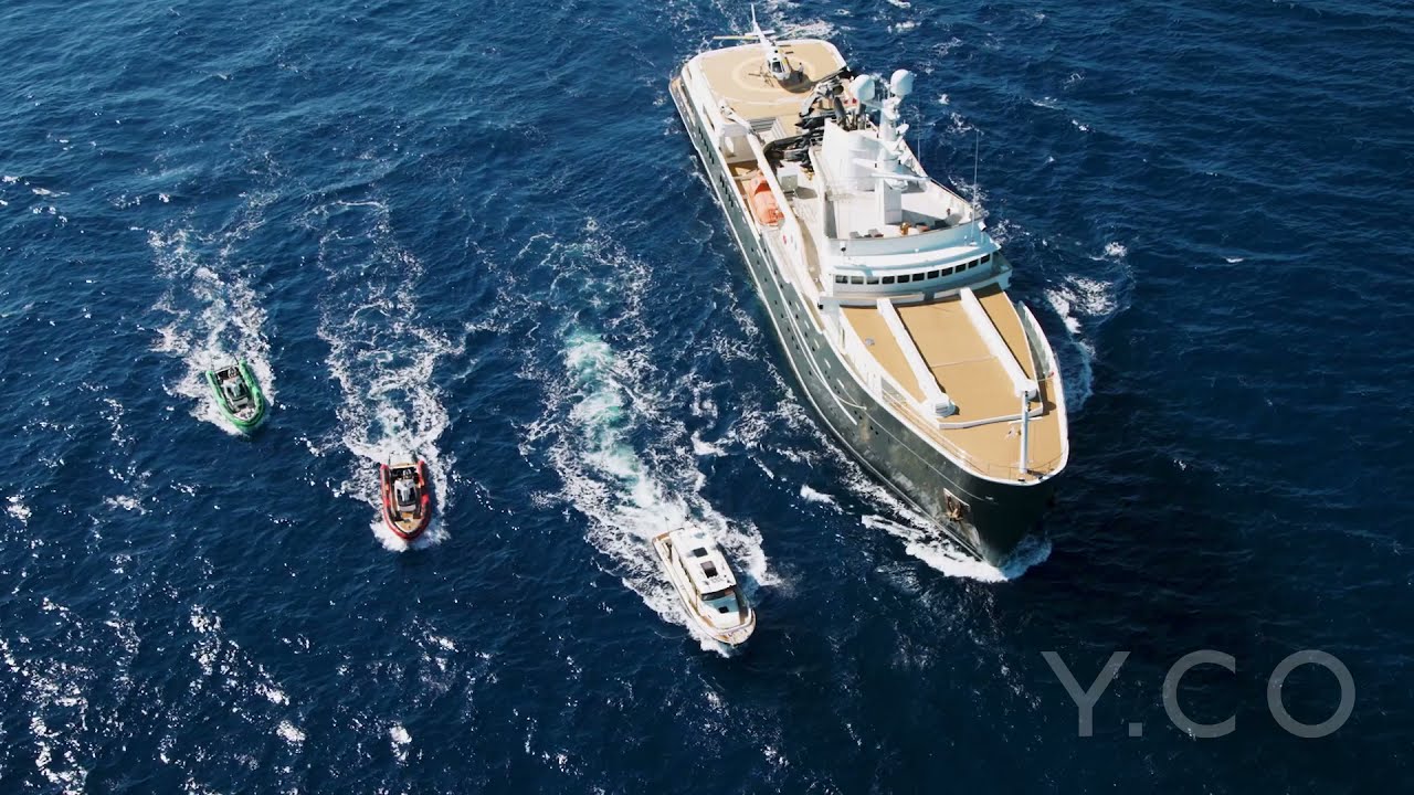 On board Iconic Expedition Superyacht Legend in the Mediterranean