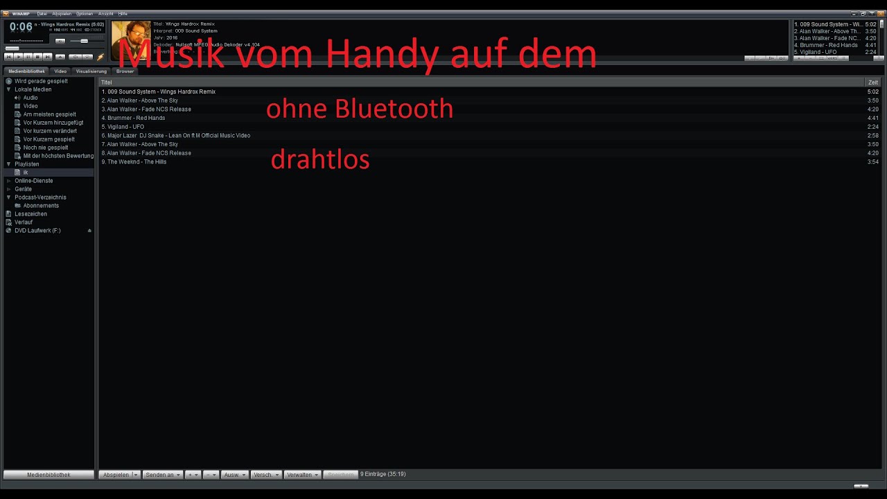 Musik am Pc &uuml;bers Handy steuern|| Windows Pro Tipps