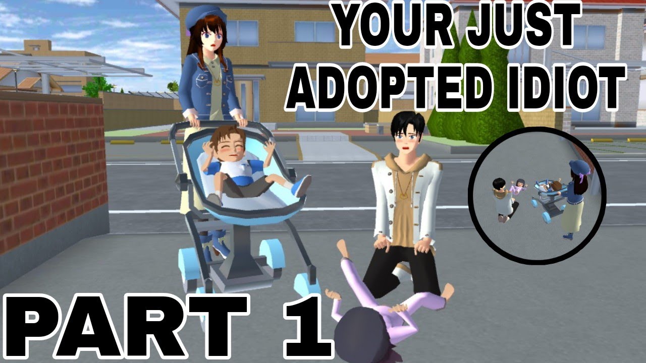You Are Just Adopted (PART 1) | Sad Story | Sakura School Simulator