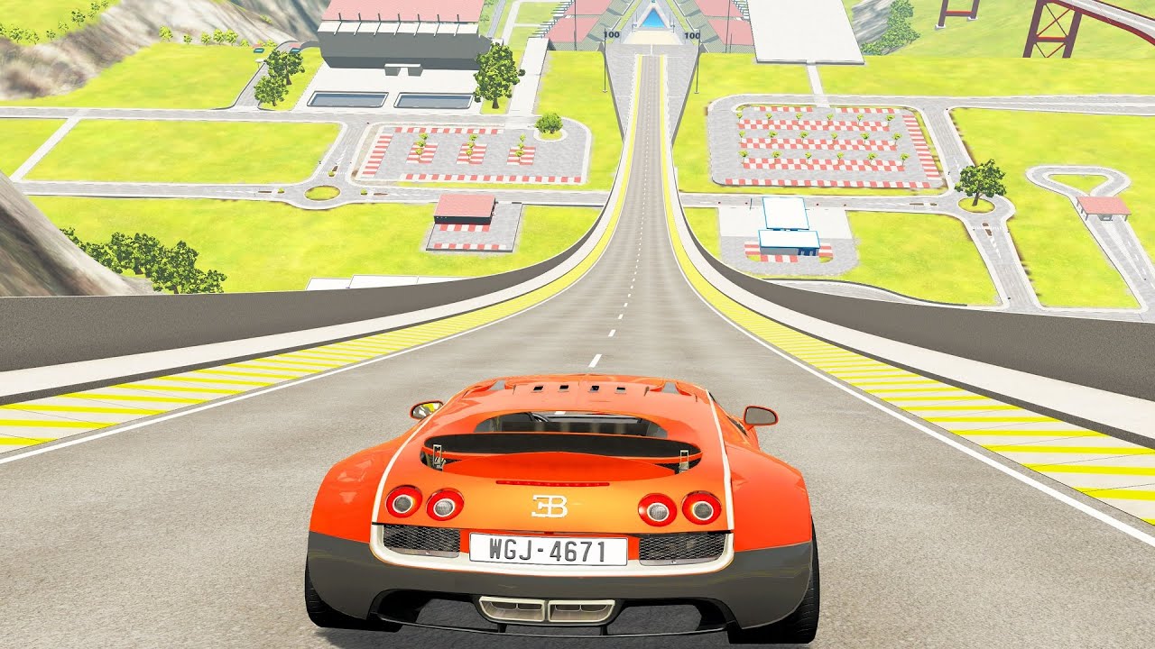 Big Ramp Jumps with Expensive Cars #7 - BeamNG Drive Crashes | DestructionNation