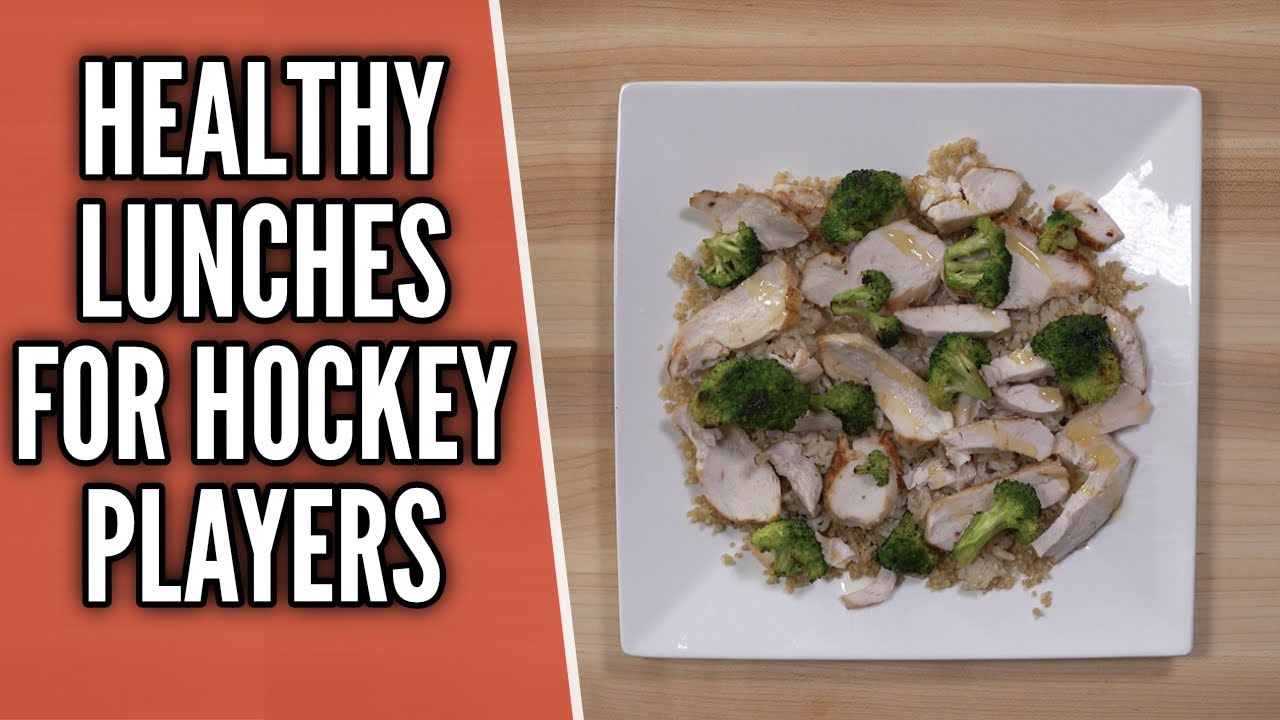 3 Healthy Lunch Ideas for Hockey Players 🍗🏒