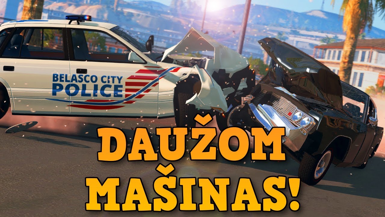 DAUŽOM MAŠINAS!