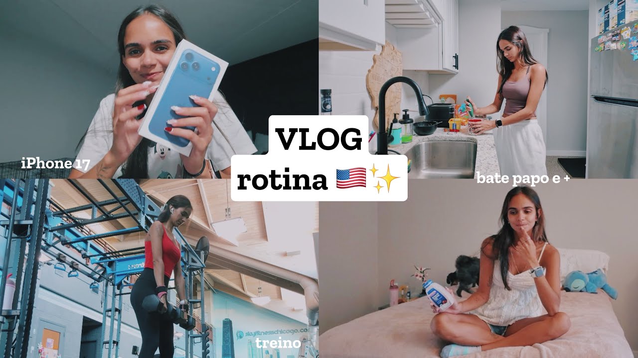 minha rotina morando em chicago!