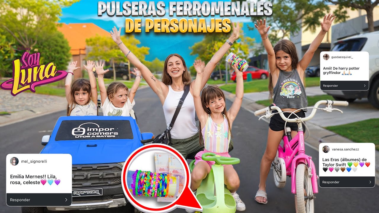 CRECE EL EMPRENDIMIENTO DE NUESTRA HIJA ROMA DE PULSERAS FERROMENALES