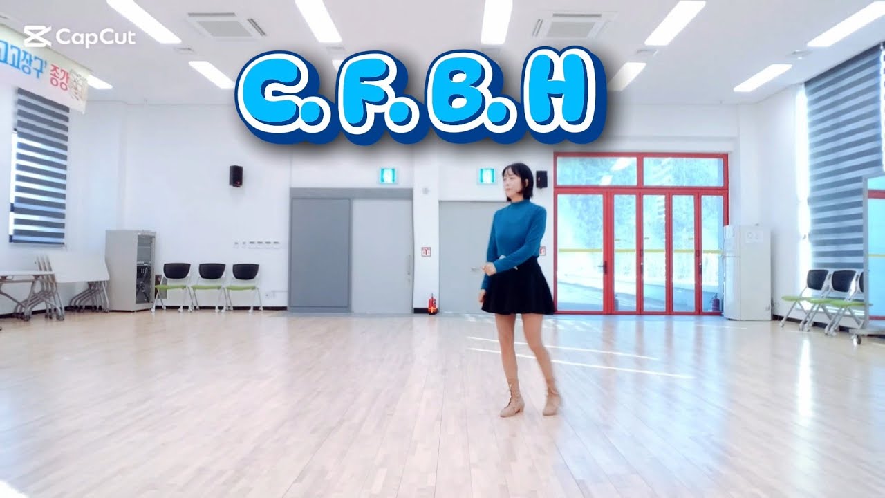 C. F. B. H Line Dance #beginner #초급라인댄스 #초급수업추천 ##mirlinedance 