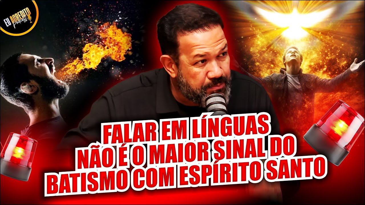 FALAR EM LÍNGUAS NÃO É A MAIOR EVIDÊNCIA DO BATISMO COM O ESPÍRITO SANTO | PASTOR SEZAR CAVALCANTE